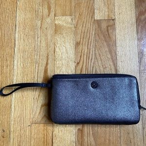 Silver Lululemon Wristlet